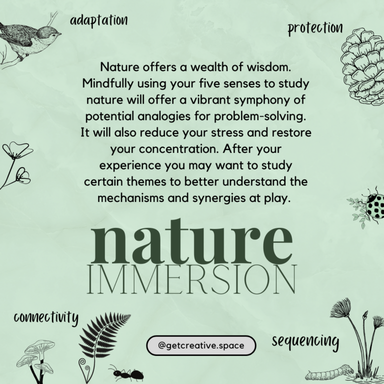 Nature immersion